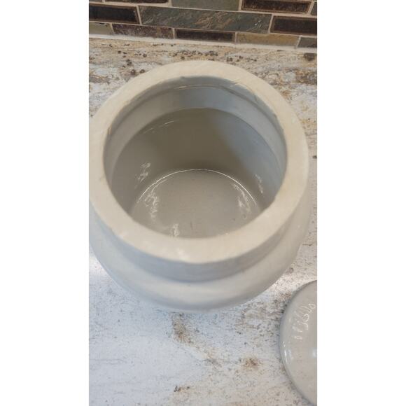 Antique Weir Crock Canning Jar No 4 - Picture 4 of 6